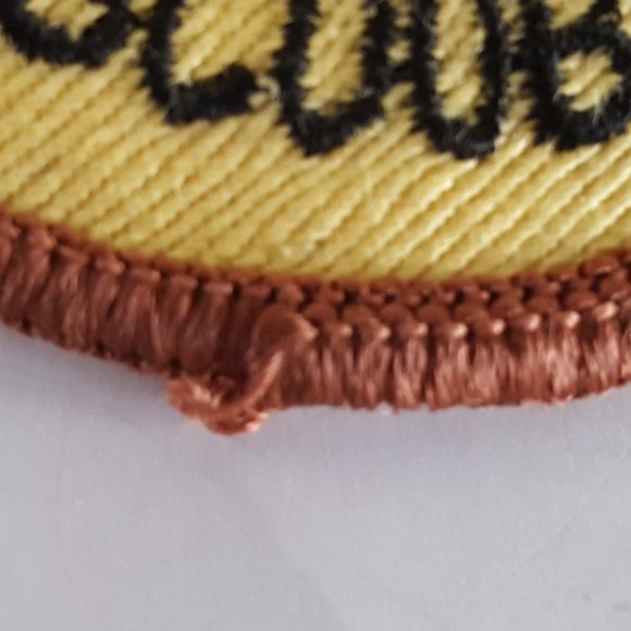 Vintage Scooby Doo Sew On Embroidered Patch 1970's - Picture 5 of 6